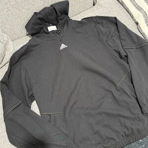 Adidas Black Quarter-Zip Sweatshirt